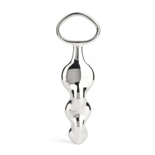 Mr. Steel DisXco Thruster Dildo Silver