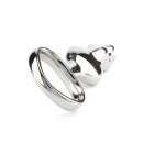 Mr. Steel DisXco Thruster Dildo Silver