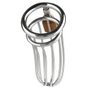 Mr. Steel The Man Slut Cock Cage Silver