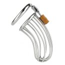 Mr. Steel The Man Slut Cock Cage Silver