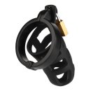 Mr. Steel Brutal Chastity Cage Black