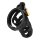Mr. Steel Brutal Chastity Cage Black