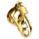 Mr. Steel Brutal Chastity Cage Gold Gold