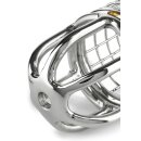 Mr. Steel Matrix Cock Cage Silver