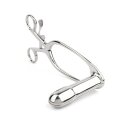 Mr. Steel Barr Rectal Speculum Large Silver