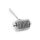 Mr. Steel 10 Reel Wartenberg Pinwheel Silver