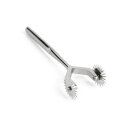 Mr. Steel Twin Wartenberg Pinwheel Silver