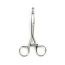 Mr. Steel Cube Tongs O Shape Silver