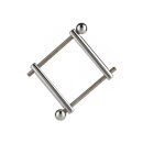 Mr. Steel Gemini Ball Vise Silver