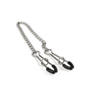Mr. Steel Tweezer Nipple Clamps Silver