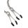 Mr. Steel Tweezer Nipple Clamps Silver