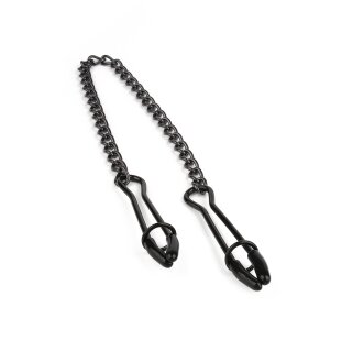 Mr. Steel Tweezer Nipple Clamps Black