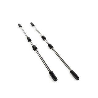 Mr. Steel Nipple Sticks 20 cm Silver