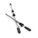 Mr. Steel Nipple Sticks 20 cm Silver