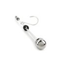 Mr. Steel Long Thai Hooked Pain Stick Silver