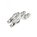 Mr. Steel Clover Nipple Clamps Weight Silver