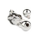 Mr. Steel Clover Nipple Clamps Weight Silver