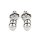 Mr. Steel Clover Nipple Clamps Weight Silver