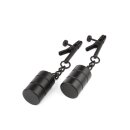 Mr. Steel Tingling Nipple Clamp Weight Black