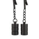 Mr. Steel Tingling Nipple Clamp Weight Black