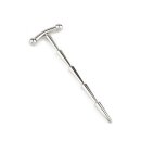 Mr. Steel Smooth Cum Rattle Penis Plug Silver