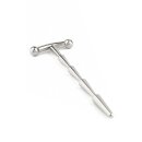 Mr. Steel Smooth Cum Rattle Penis Plug Silver