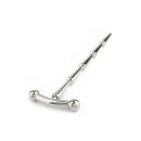 Mr. Steel Smooth Cum Rattle Penis Plug Silver