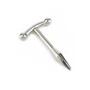 Mr. Steel Magic Make Cum Penis Plug Silver