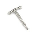 Mr. Steel Screw Driver Penis Plug Silver