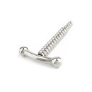 Mr. Steel Screw Driver Penis Plug Silver