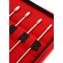 Mr. Steel Rosebud Urethral Sounds 8 Pcs Silver