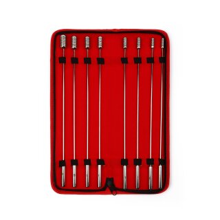Mr. Steel Screw Me Urethral Sounds 8 Pcs Silver