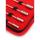 Mr. Steel Screw Me Urethral Sounds 8 Pcs Silver