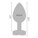 Toyjoy Lets Fuck Buttplug Pink 3,5 cm