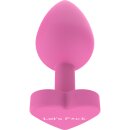 Toyjoy Lets Fuck Buttplug Pink 3,5 cm