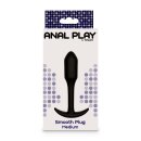 Toyjoy Smooth Analplug Medium Black 2,3 cm
