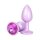 Toyjoy Happiness Shine Like A Star Buttplug Pink 2,6 cm