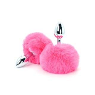Toyjoy Happiness Enchanting Bunnytail Buttplug Pink