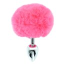Toyjoy Happiness Enchanting Bunnytail Buttplug Pink