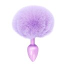 Toyjoy Happiness Enchanting Bunnytail Buttplug Purple 2,6 cm