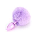 Toyjoy Happiness Enchanting Bunnytail Buttplug Purple 2,6 cm