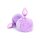Toyjoy Happiness Enchanting Bunnytail Buttplug Purple 2,6 cm
