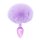 Toyjoy Happiness Enchanting Bunnytail Buttplug Purple 2,6 cm