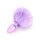 Toyjoy Happiness Enchanting Bunnytail Buttplug Purple 2,6 cm