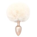 Toyjoy Happiness Enchanting Bunnytail Buttplug White 2,6 cm