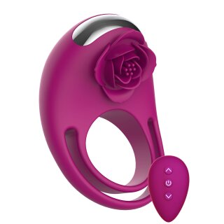 Toyjoy Put A RIng On It C-Ring Remote Fuchsia