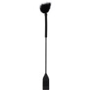 Hidden Desire Crop Whip & Feather Tickler PU Leather 57 cm