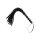 Hidden Desire Short Beaded Flogger Whip PU Leather 57 cm