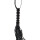 Hidden Desire Short Beaded Flogger Whip PU Leather 57 cm