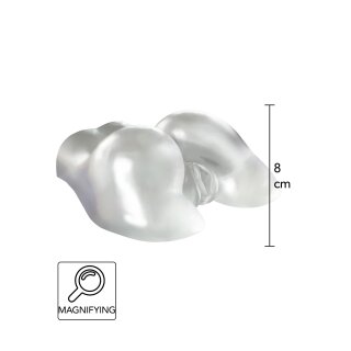 Hidden Desire Bangers Transparenter Pussy Masturbator TPE 20 cm